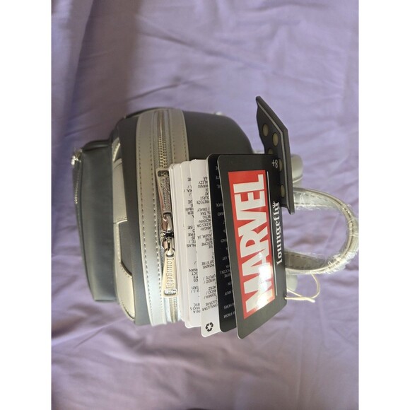 EXCLUSIVE Loungefly Marvel‎ LIGHT UP War Machine Cosplay Mini Backpack NWT main image 6